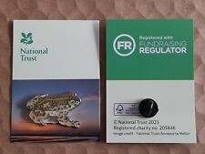 National Trust FORMBY Natterjack Toad Charity Pin Badge RSPB Interest 