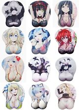 Personalized Anime 2B Mouse Pad Gaming Mousepad Soft Wrist Rest 3D Silicone Gel