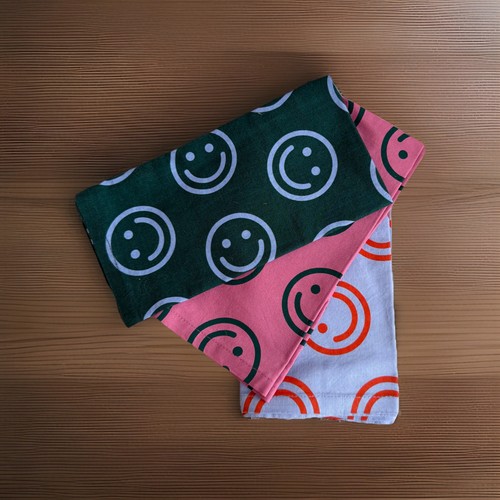 Baggu resuable cloth - set, smile