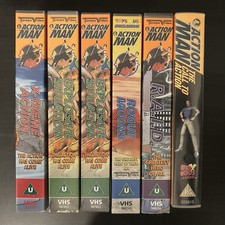 VHS VIDEOS ACTION MAN BUNDLE