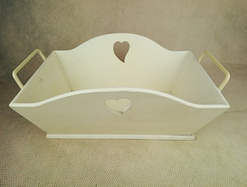 Vintage wood garden trug - wood,