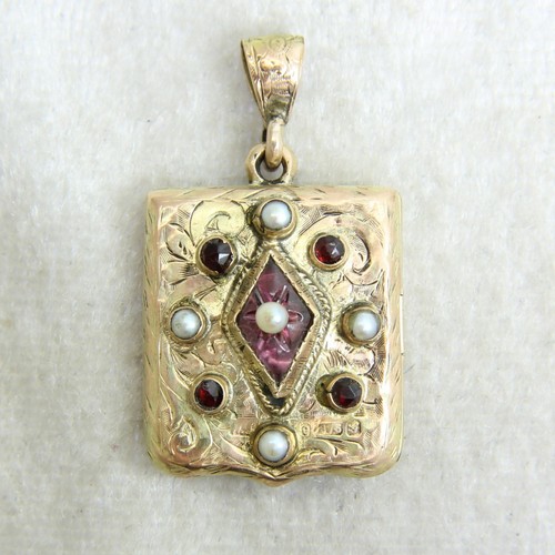 Antique 9ct yellow gold - antique,