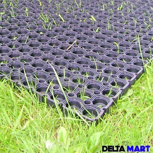 Rubber grass mat playground - rubber,