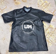 Men's Genuine Leather  T-Shirt