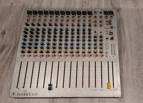 Soundcraft spirit e12 - soundcraft,
