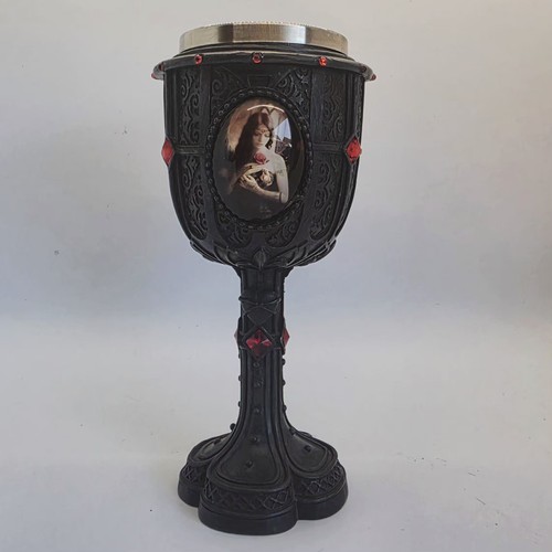 Angel rose goblet wine chalice - rose,