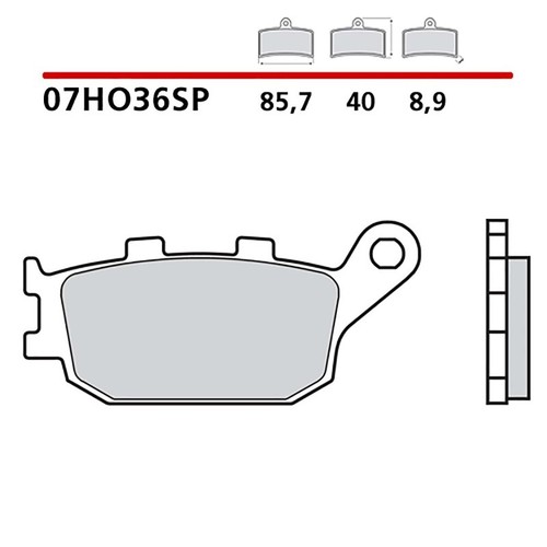 Brake kit rear - kit,