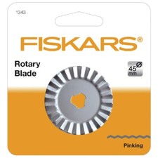 Fiskars Rotary Cutter Pinking Blade F1343 Single 45mm