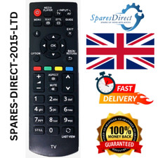 New Replacement Tv Remote Control For Panasonic N2QAYB000816 / N2QAYB000815