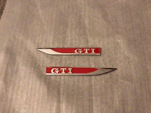 Gti side badge front fender - vw,