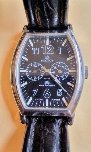 Poljot mens watch rare - poljot, watch.
