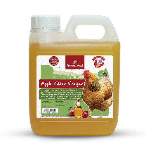 Apple cider vinegar 1ltr - apple,