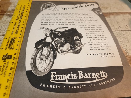 1958 francis barnett plover - plover, 78