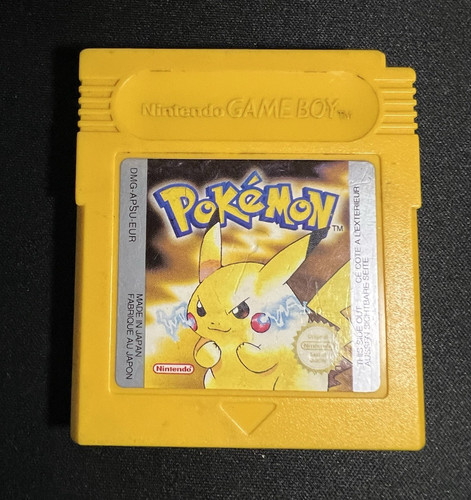 Nintendo pokémon yellow - nintendo,