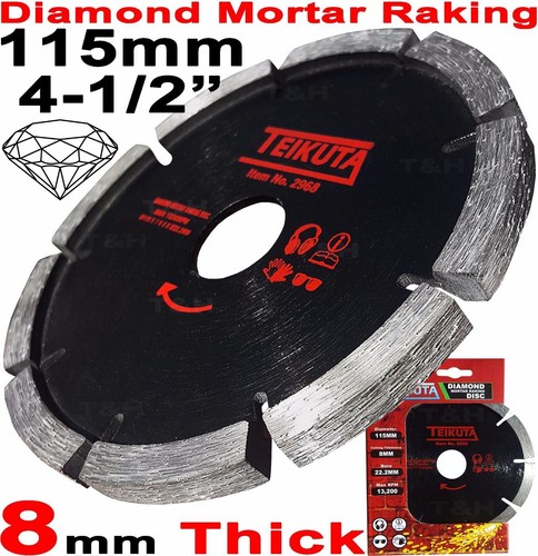Mortar raking disc - mortar,
