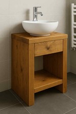 Small rustic wash stand Solid