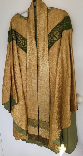 Vintage gold brocade - gold, chasuble
