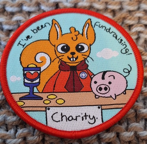 Scout squirrel fundraising - squirrel,