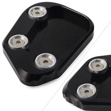 Black Side Stand Kickstand Pad Extension Bracket Plate Fit Honda CBR250RR 17-18