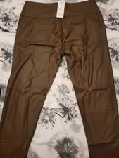 Leather Look Sculpt Leggings