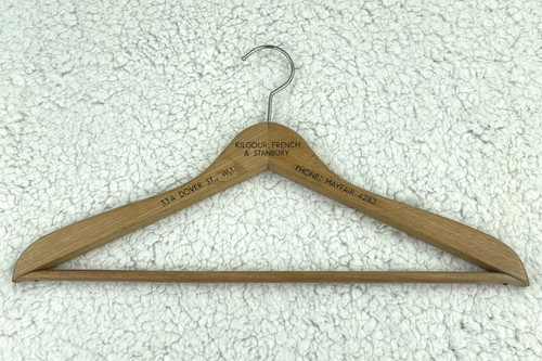 Vintage wooden hanger - hanger, /