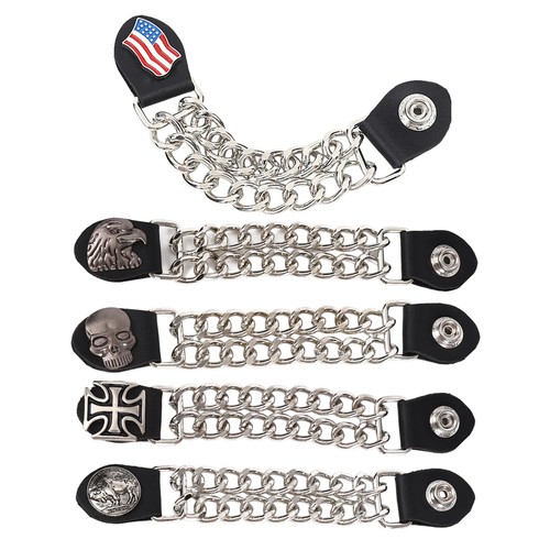 4pcs leather vest extender - 4pcs,