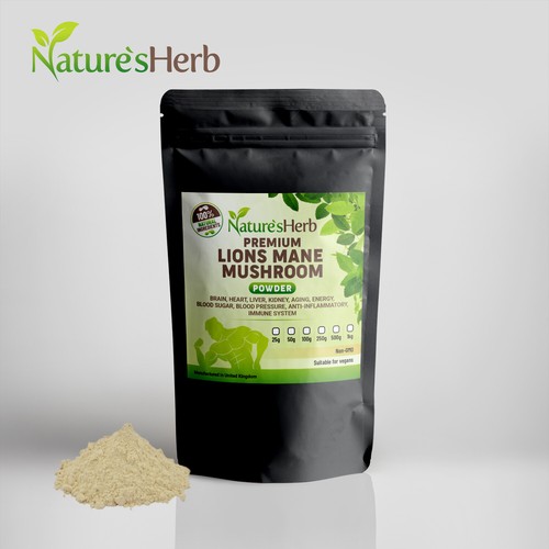 Lions mane mushroom - mushroom, powder