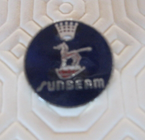 Sunbeam lapel badge - badge., alpine