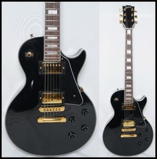 BURNY SRLC-65 BLACK Les Paul