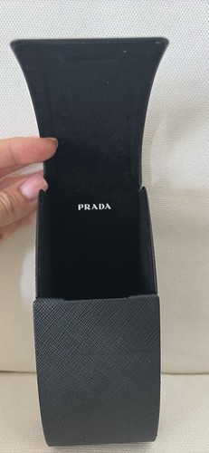 Prada black eyeglasses - prada,