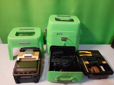 Optical Fiber Fusion Splicer AI-8C Signal Fire With Green Case And Accessories