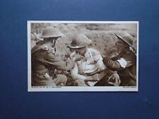 WOUNDED BUT NOT TOO ILL FOR A SMOKE - CANADIAN - PRINTED - UNPOSTED