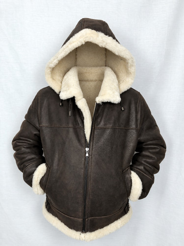 Brown ivory 100 sheepskin - /ivory,
