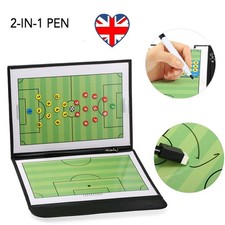 Magnetic Football Tactics Board Coaching Tactic Training Board Book Folder A3