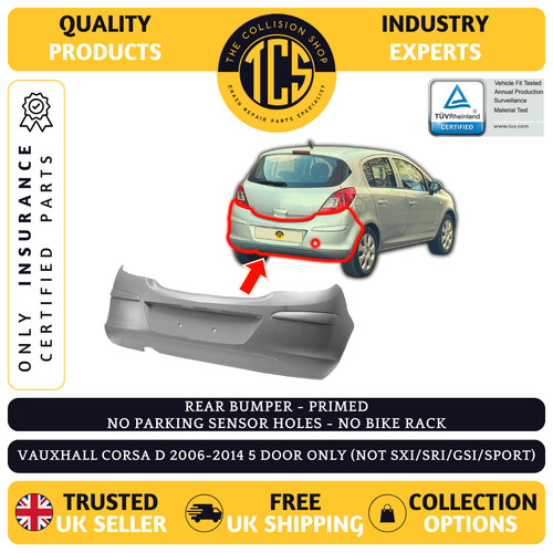 Rear bumper primed for - -,