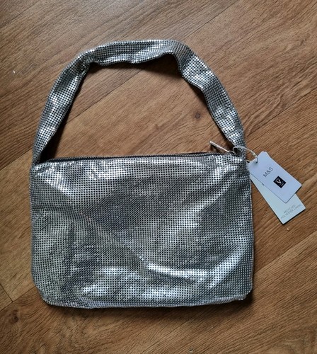 Silver chainmail shoulder - chainmail,