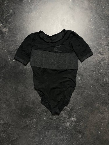 Wolford black mesh - black,