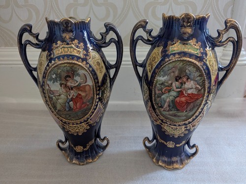 Pair antique continental - pair,