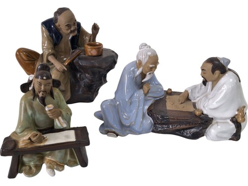 Chinese porcelain figurines - porcelain,