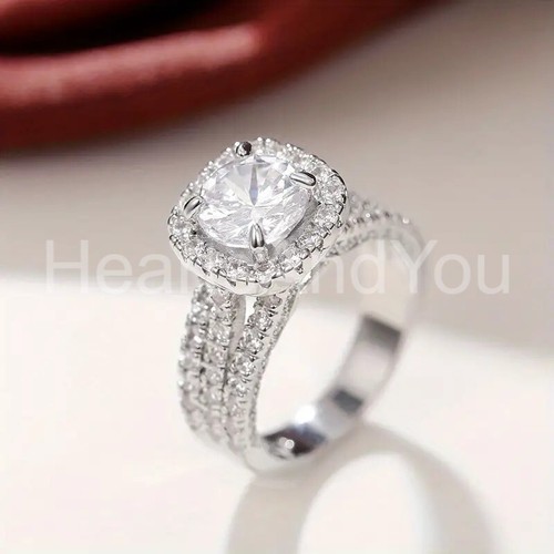2ct round cut - cut, moissanite