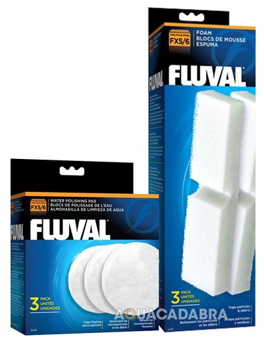 Combo fluval fx5 fx6 - fluval, foam