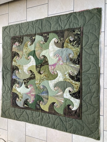 Handmade art quilt - handmade,