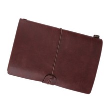 Classic PU Leather Travel Notebook Personalized Journal Diary Refillable Not BS