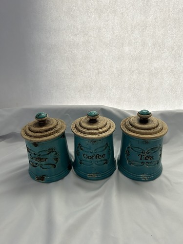 Vintage ceramic canister set - vintage,