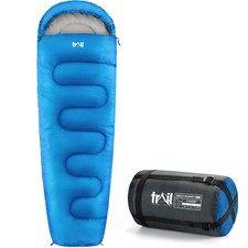 Mummy Sleeping Bag 3 Season Waterproof Adult Single Outdoor Camping Trail