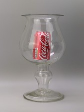 Georgian large glass leech jar