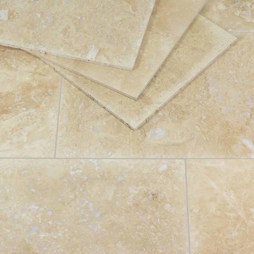 Classic light travertine tiles - classic,