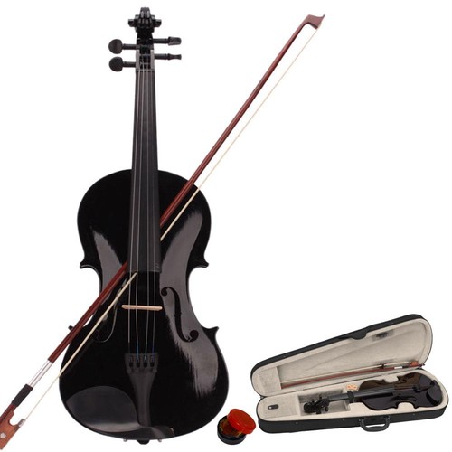 Full size black acoustic - 4/4,