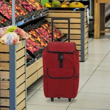  Shopping Grocery Bag with Wheels Replacement Trolley Cart on Cloth