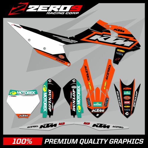 Ktm motocross graphics - kit, mx
